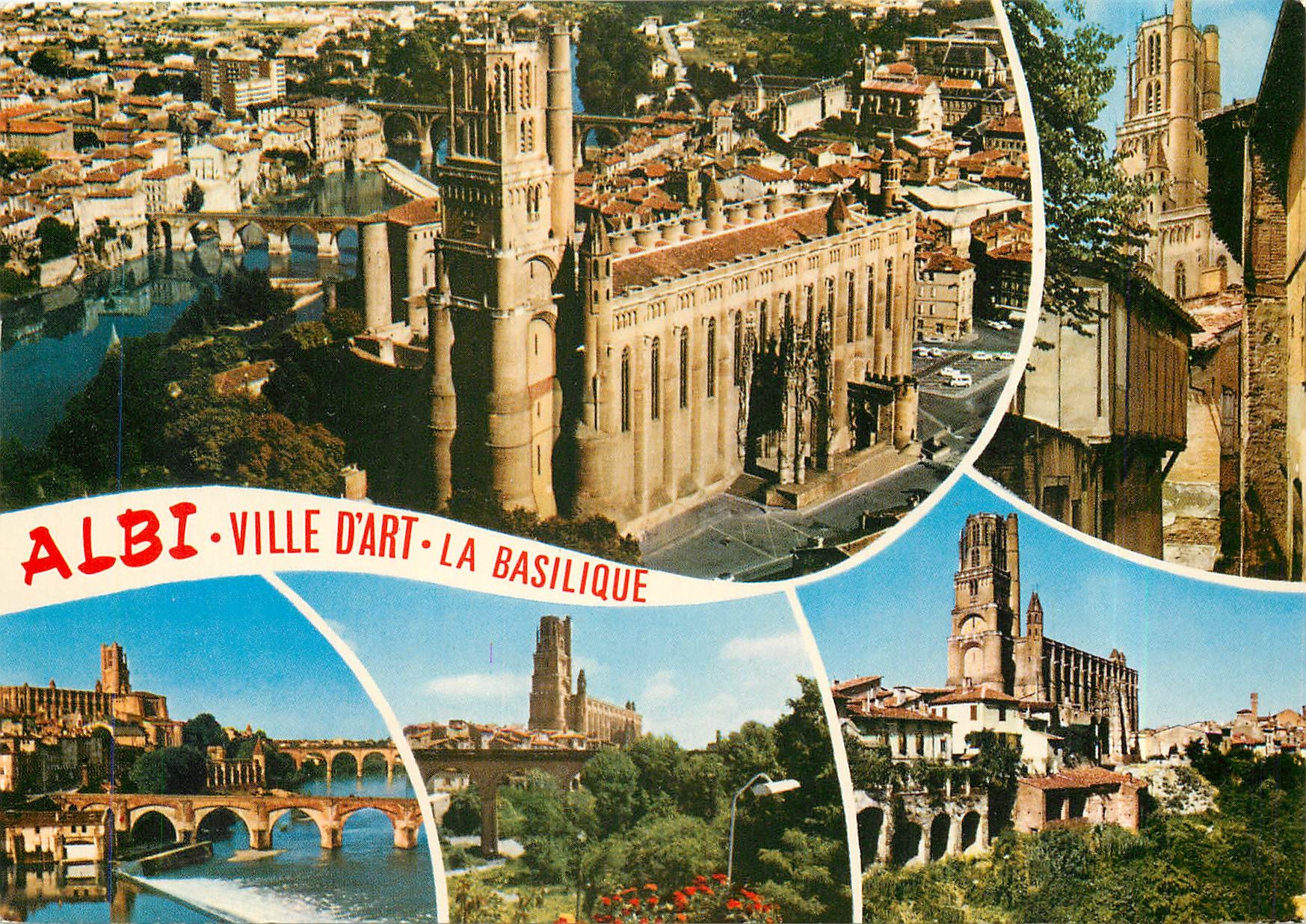 CPM Albi Ville d'Art La Basilique Tarn Centre de Tourisme 