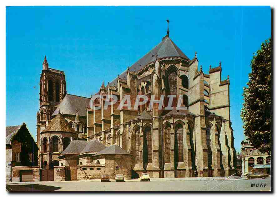 CPM Soissons Aisne Cathedrale St Gervais et St Protais 