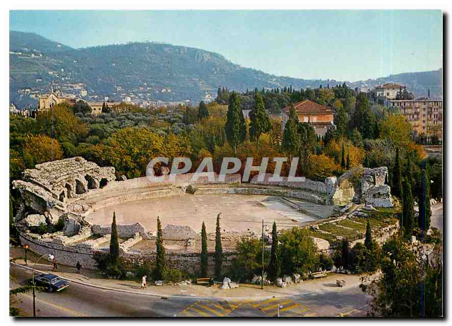 CPM Cote d'Azur Nice Les Arenes Vestiges Romains 