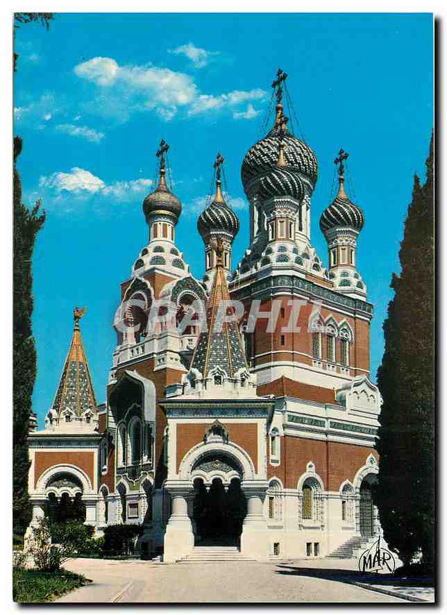 CPM La Cote d'Azur Nice Cathedrale Orthodoxe russe 