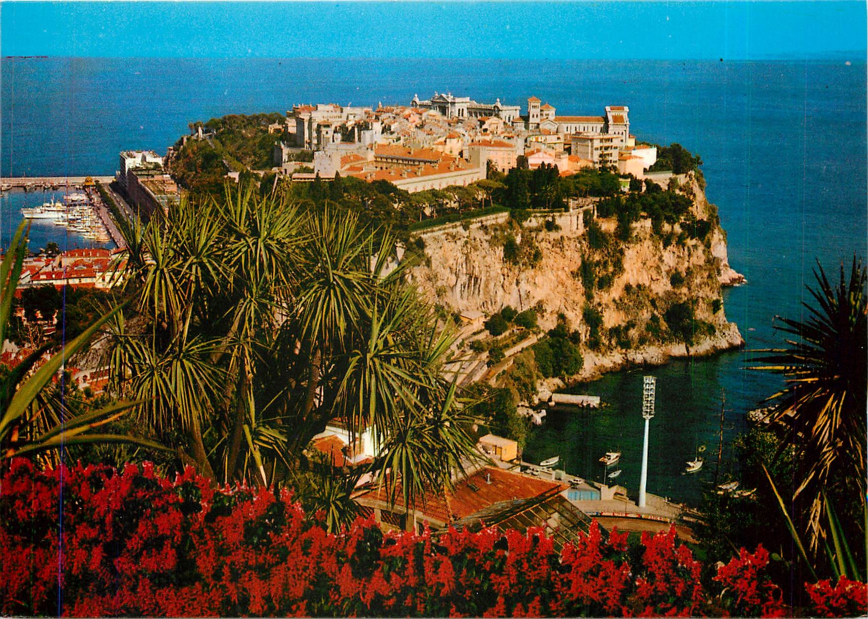 Monaco — Le Rocher et le Jardin Exotique — Édition Y.P. Nice