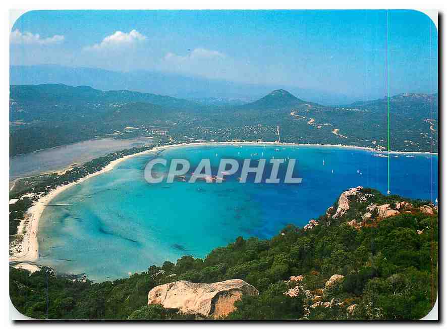 CPM Panorama de la Corse Santa Giulia Un paradis pour toutes les joies nautiques 