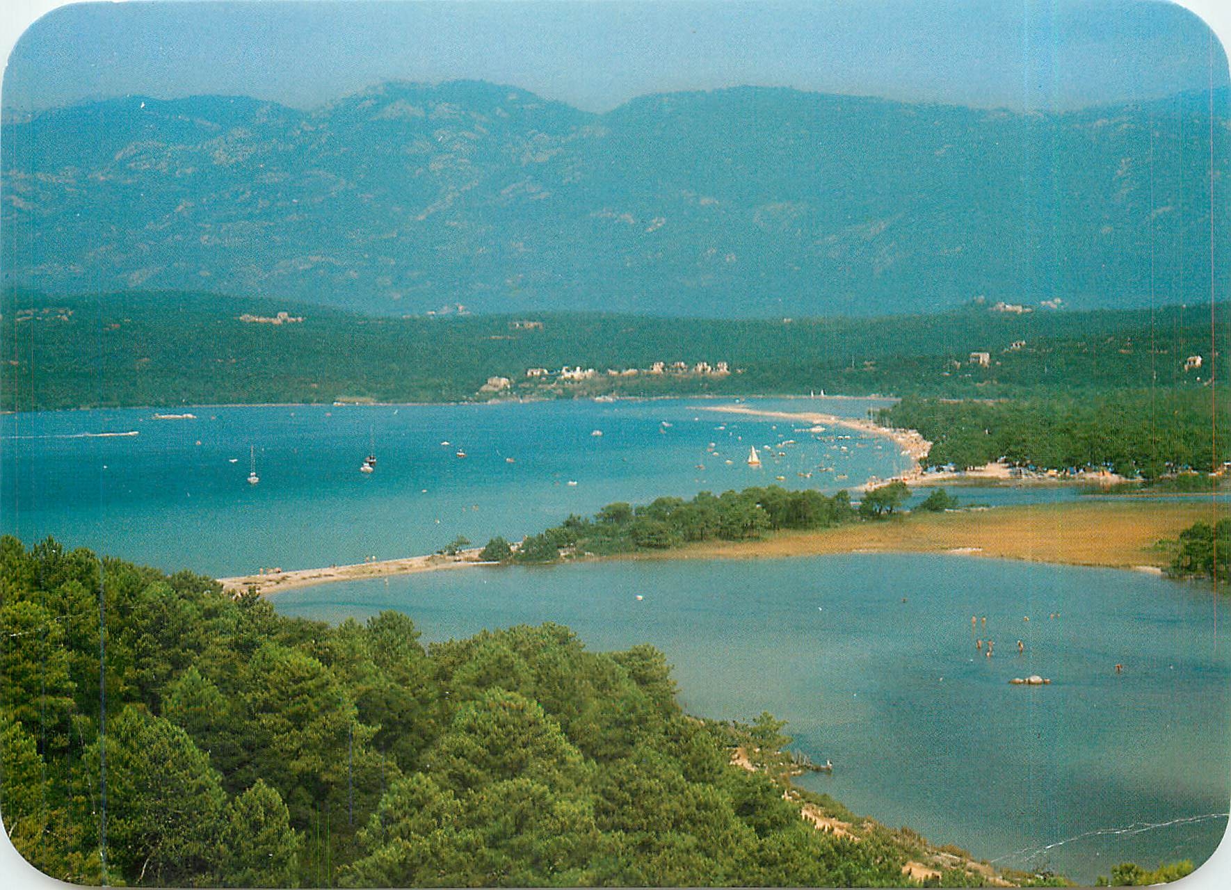 CPM Panorama de la Corse Porto Vecchio Dans une anse du golfe 
