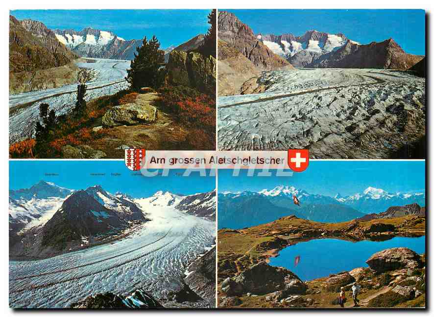 CPM Am grossen Aletschgletscher langster Gletscher Europas 
