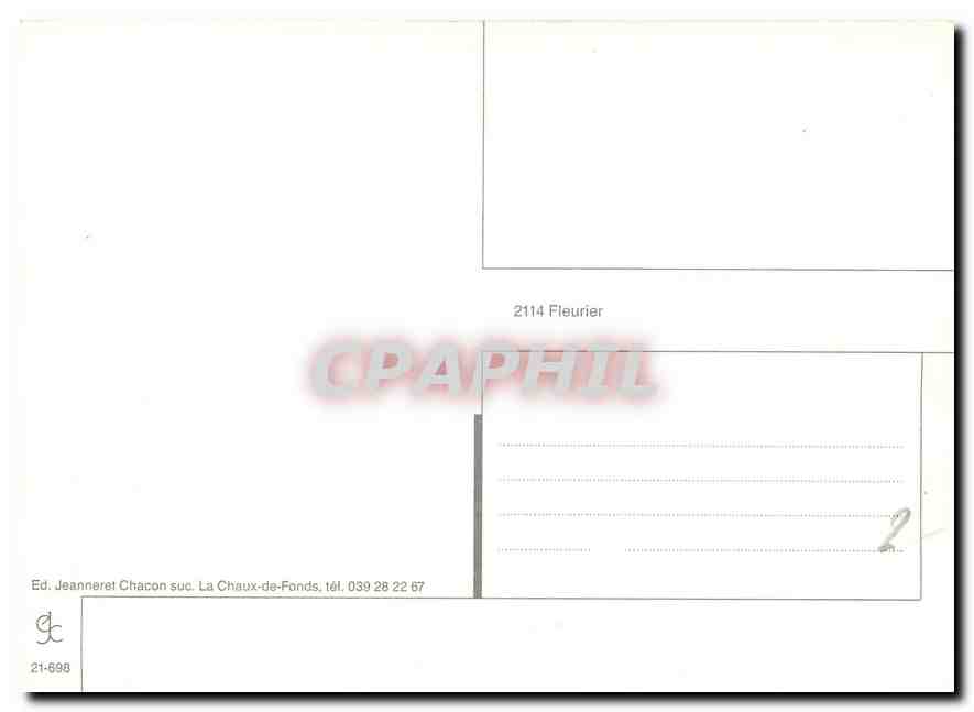 CPM Fleurier  — Rückseite