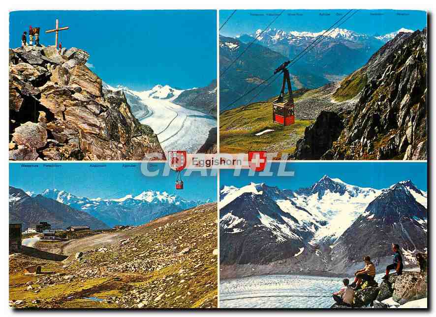 CPM Eggishorn ob Fiesch Jungfraugebiet 