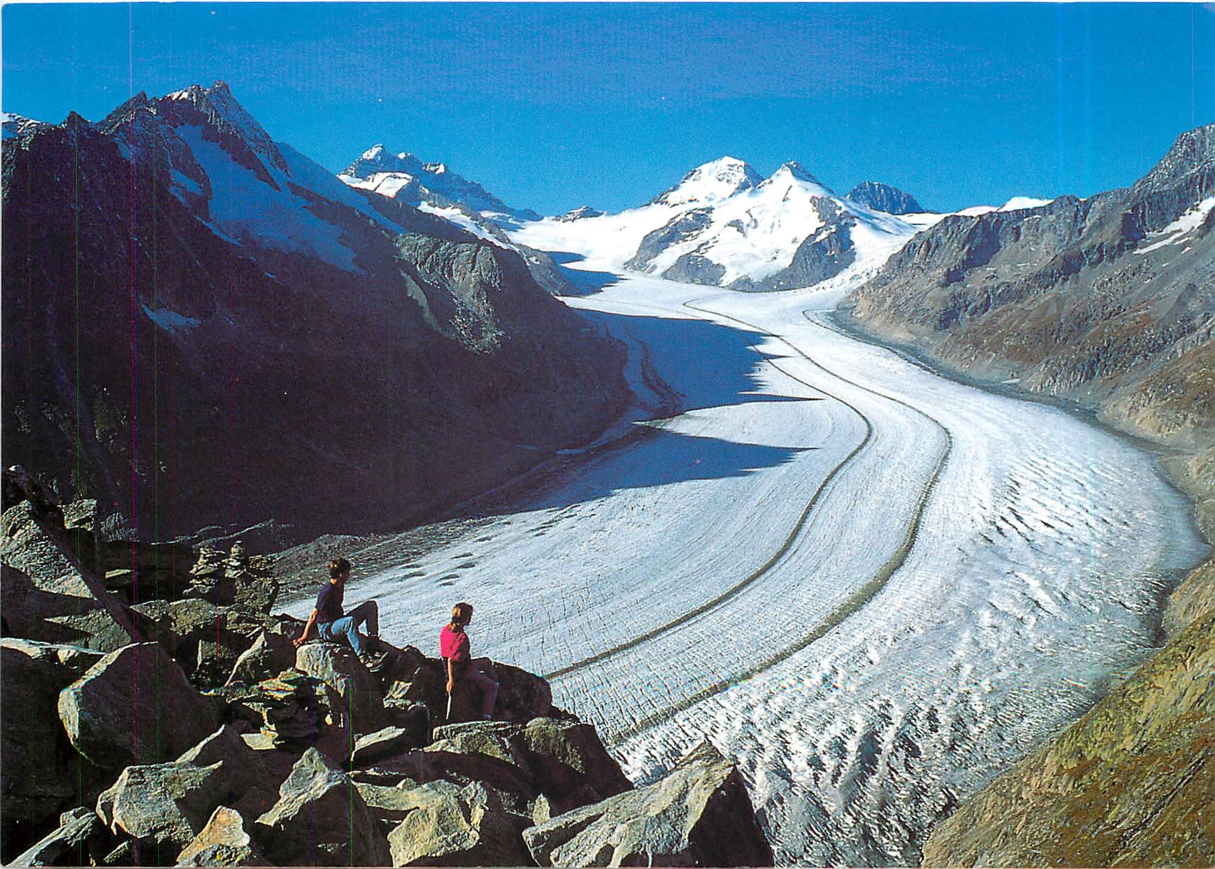 CPM Eggishorn Fiesch Grosser Aletschgletscher Jungfrau Monch Eiger 