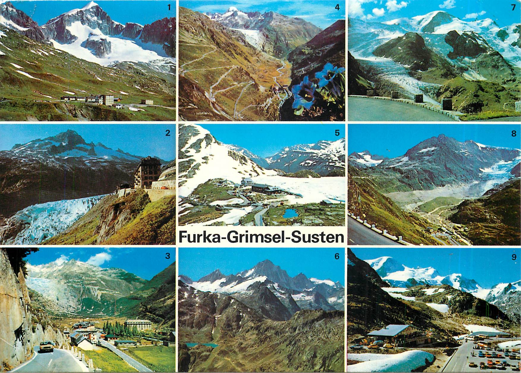 CPM Furka Grimsel Susten Switzerland Furka Passhole 