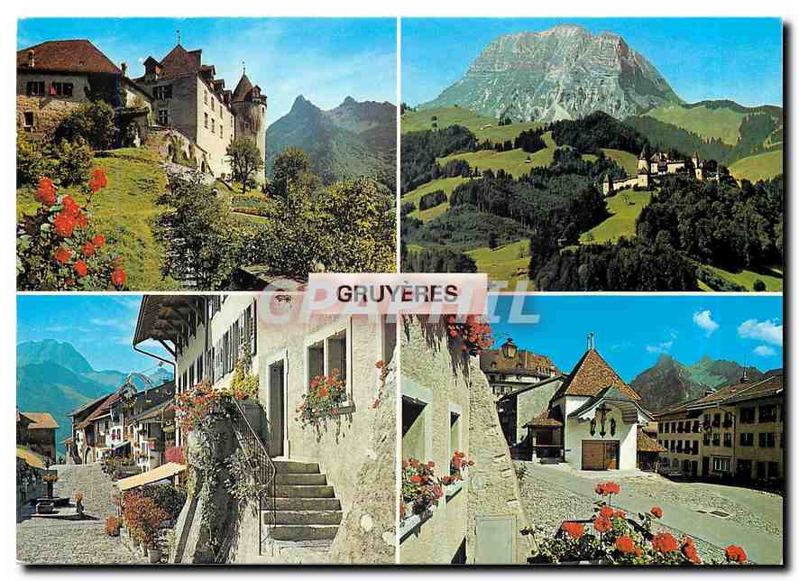 CPM Gruyeres Le Chateau de Gruyeres 