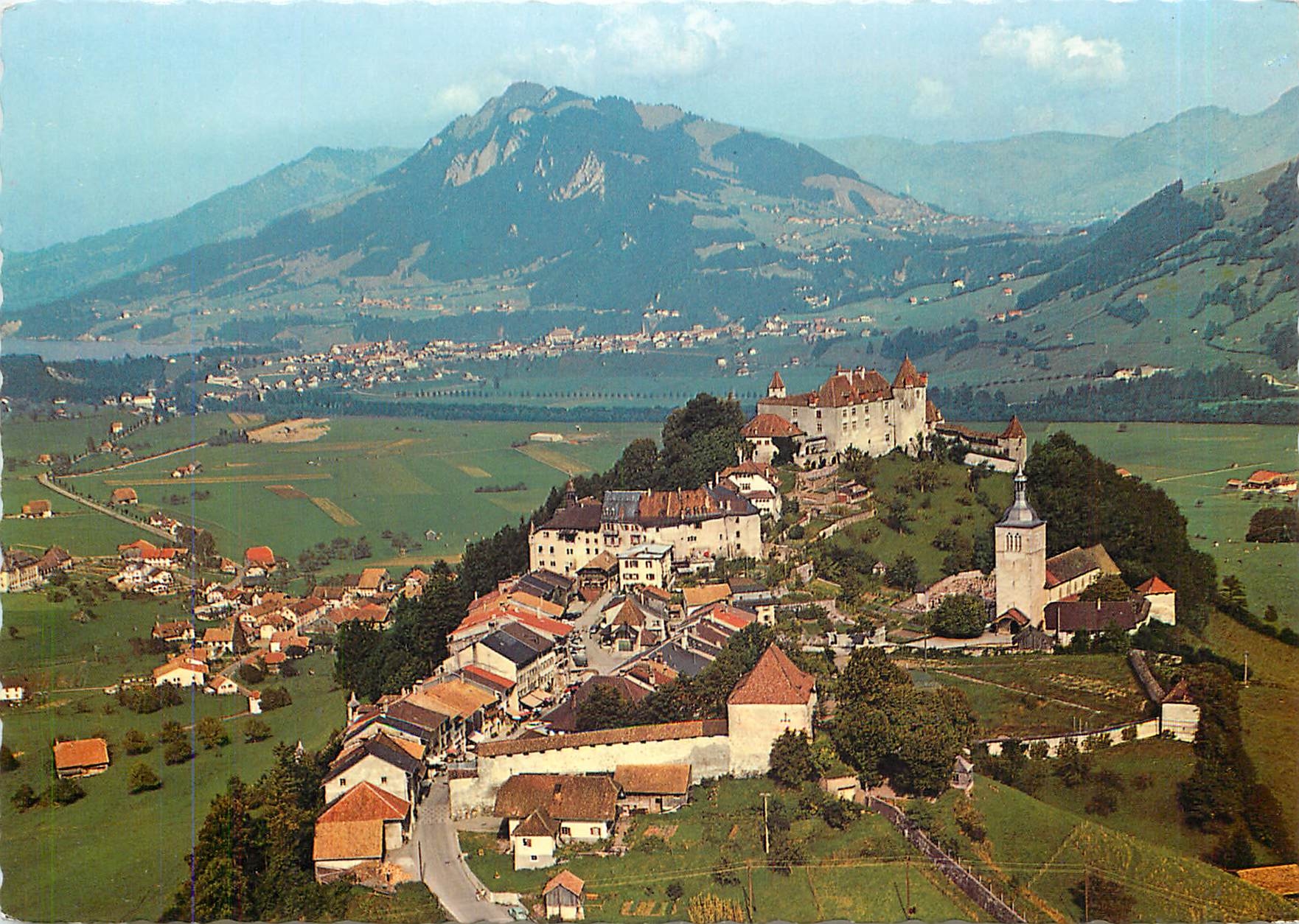 CPM Gruyeres en direction de Broc Suisse 