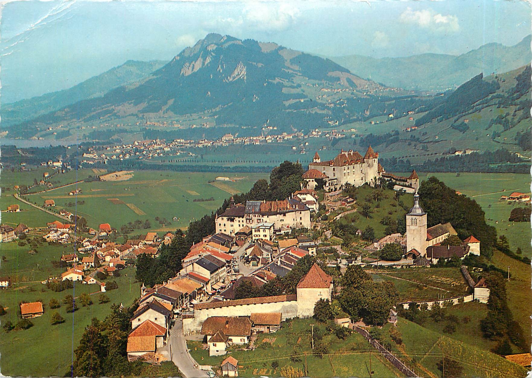 CPM Gruyeres en direction de Broc Suisse 