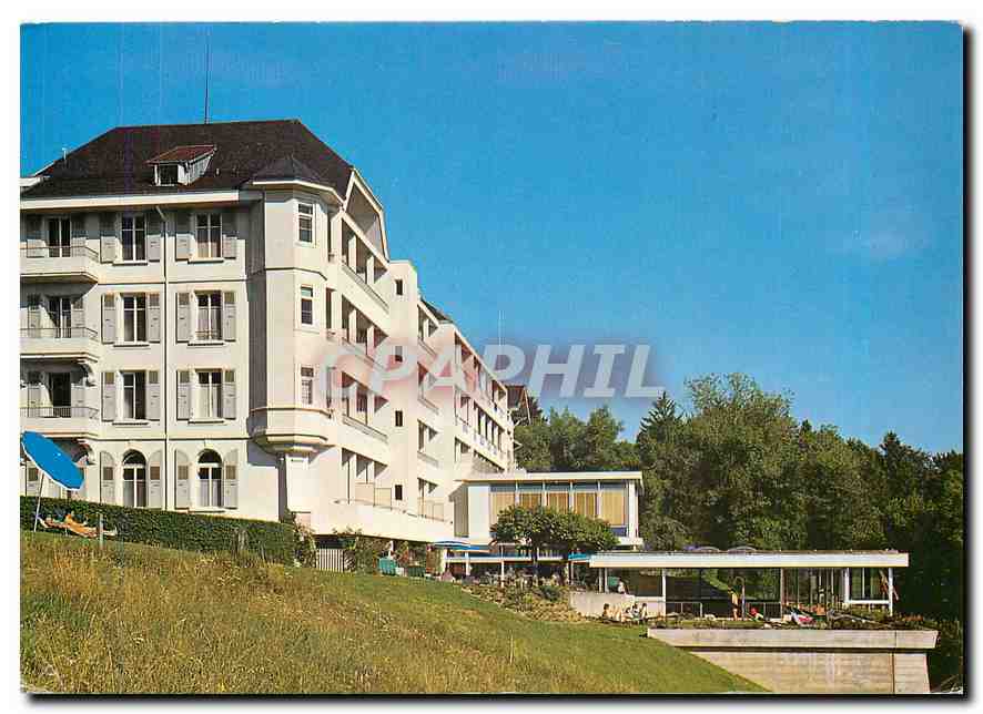 CPM Hotel du Signal de Chexbres Sa piscine couverte et chauffee 