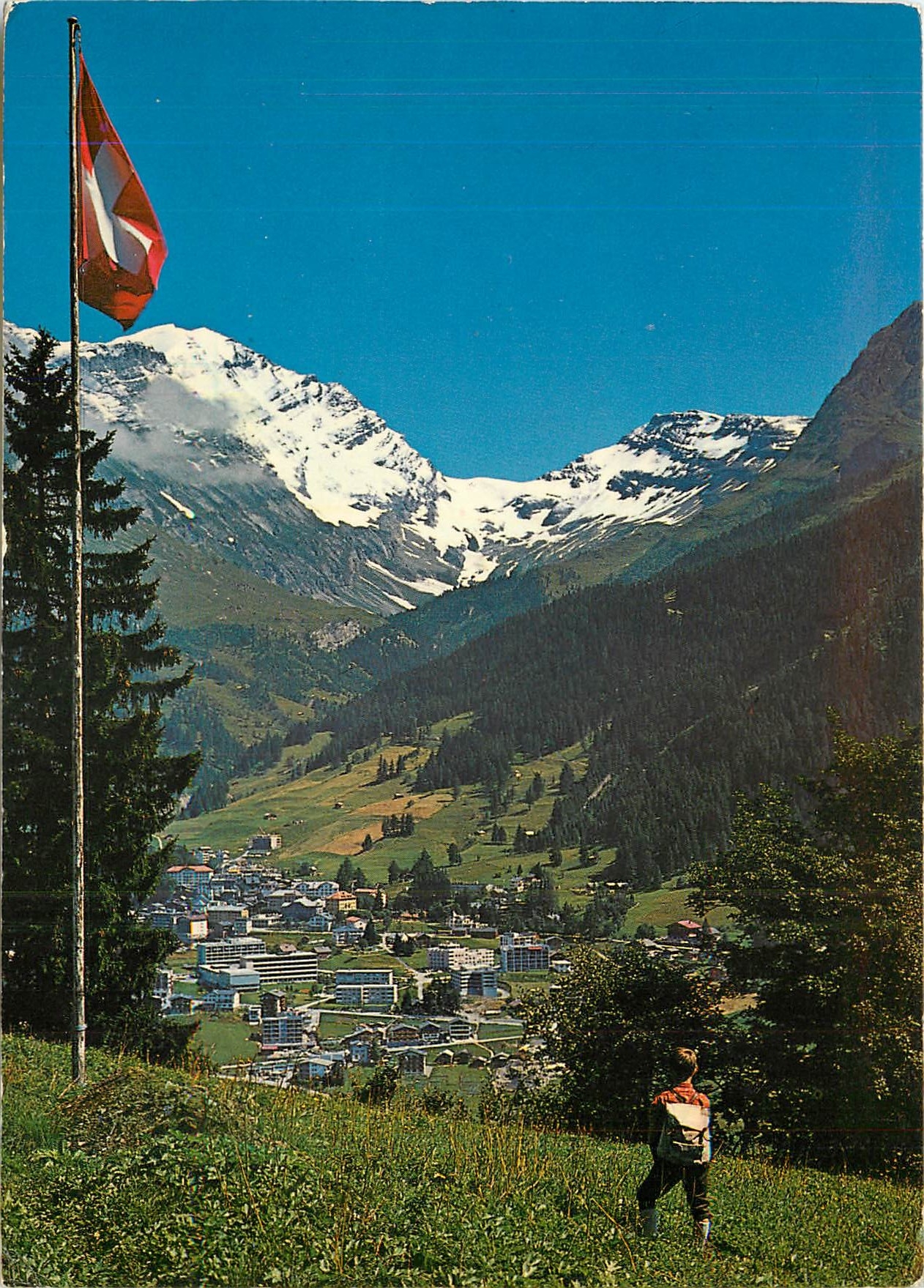 CPM Leukerbad Loeche les Bains Balmhorn Gitzifurgge Ferdenrothorn 