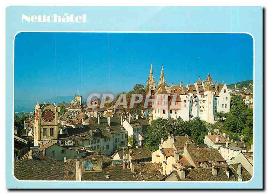 CPM Neuchatel Le Chateau La Tour de Diesse 