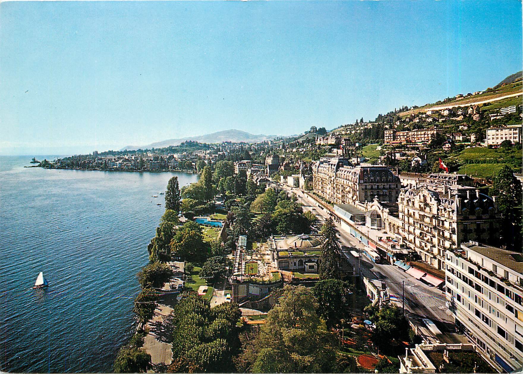 CPM Montreux Le Palace et le Pavillon des sports 