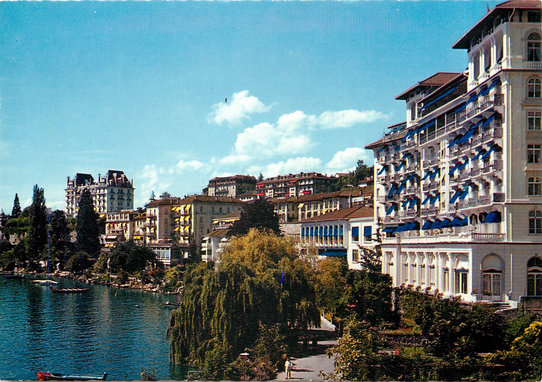 CPM Territet Montreux L'Hotel Excelsior 