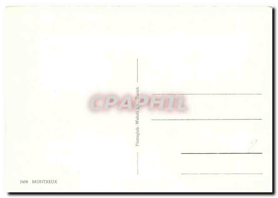 CPM Montreux  — Rückseite