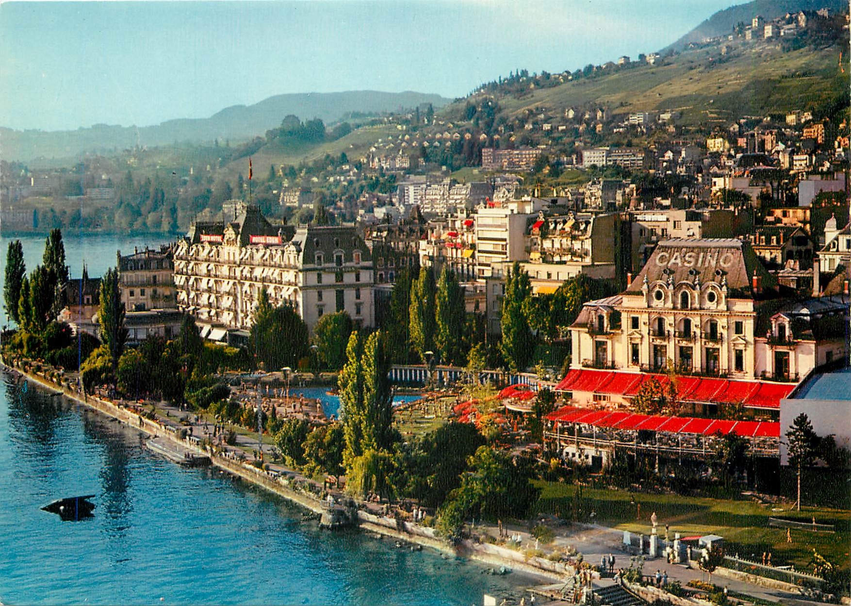 CPM Montreux Le Casino et l'Hotel Eden 