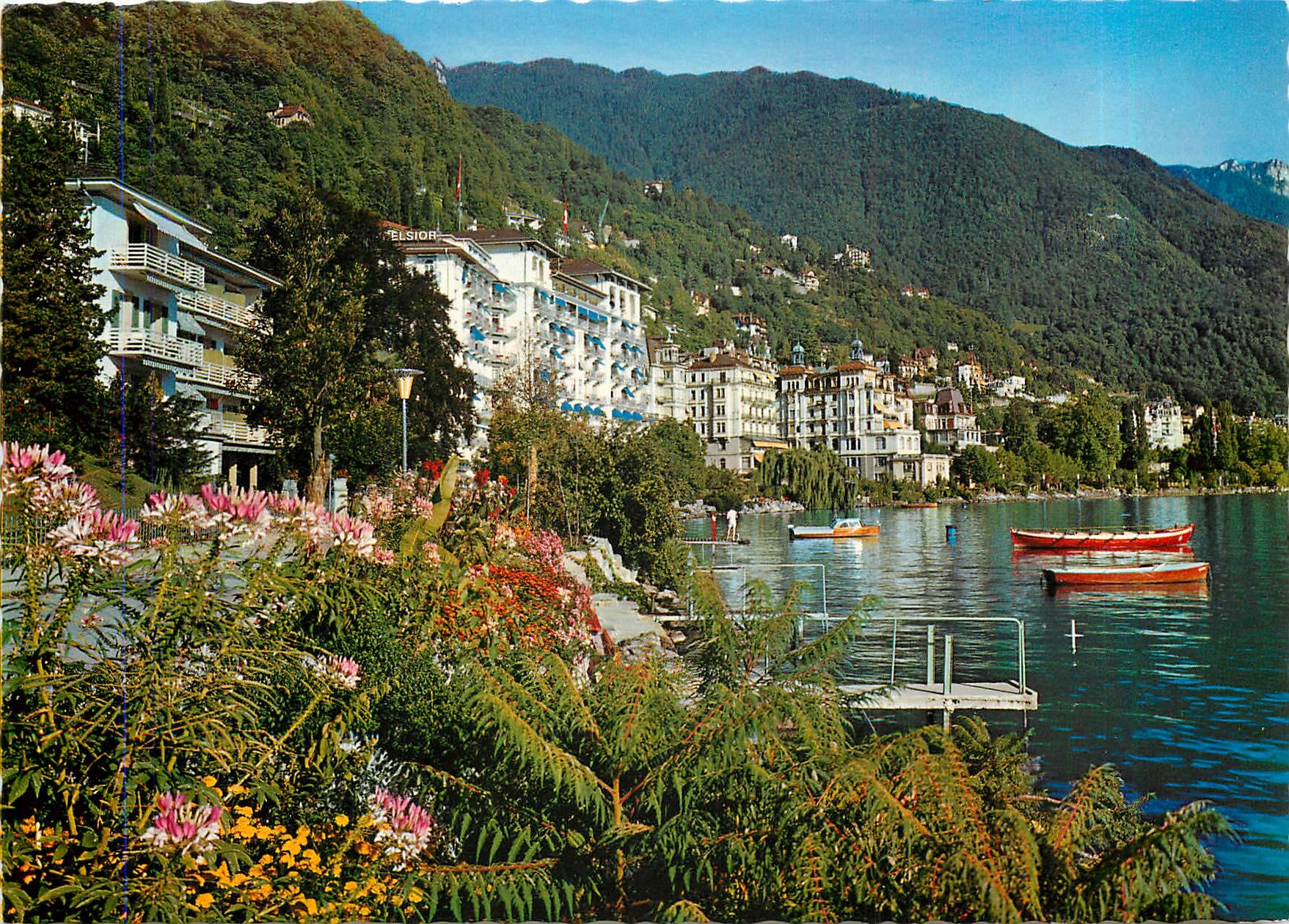 CPM Montreux Territet Hotel Excelsior 