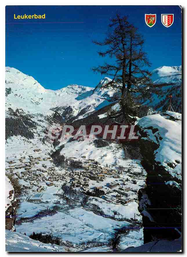 CPM Leukerbad Loeche les Bains Balmhorn und Gitzifurgge 