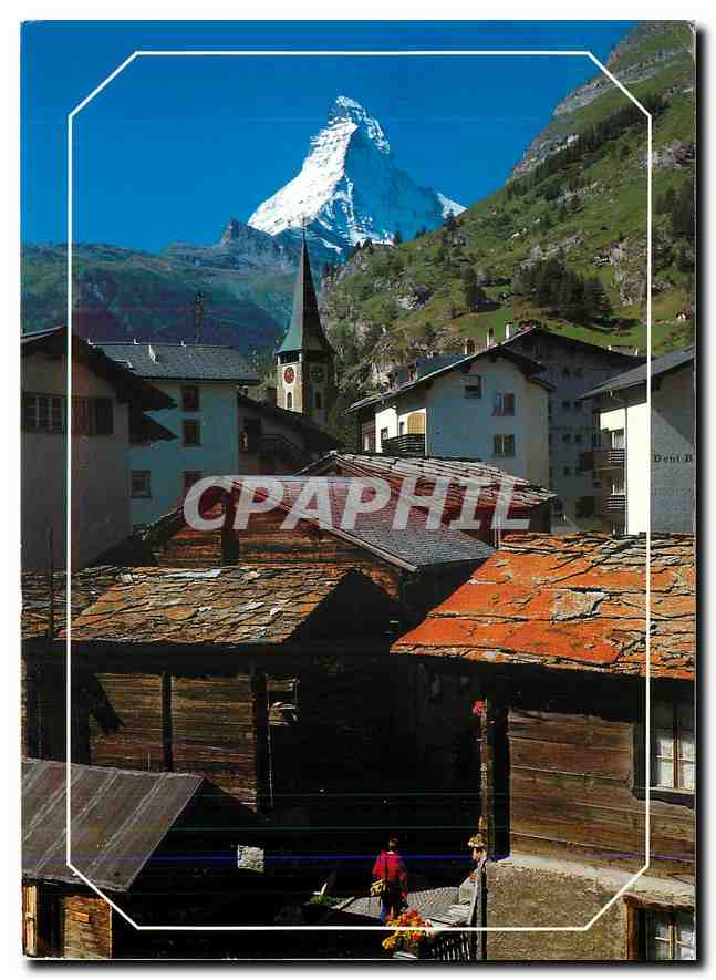 CPM Alte Gasse in Zermatt Matterhorn 