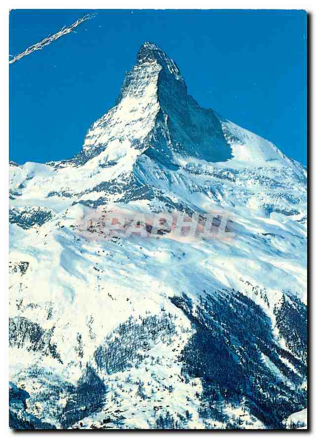 CPM Zermatt Skigebiet Schwarzee und Hornli Matterhorn Mt Cervin 