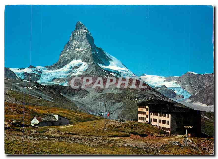 CPM Zermatt Hotel Riffelberg Matterhorn Mt Cervin 
