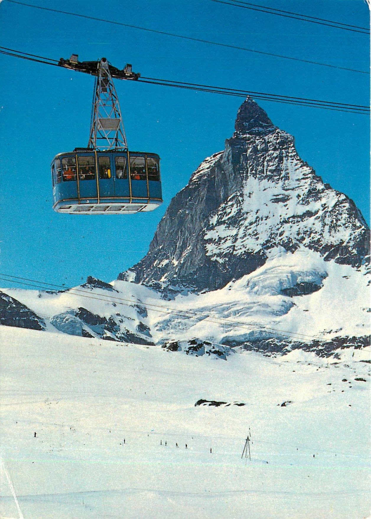 CPM Zermatt Luftseilbahn Trockener Steg Matterhorn Mt Cervin 