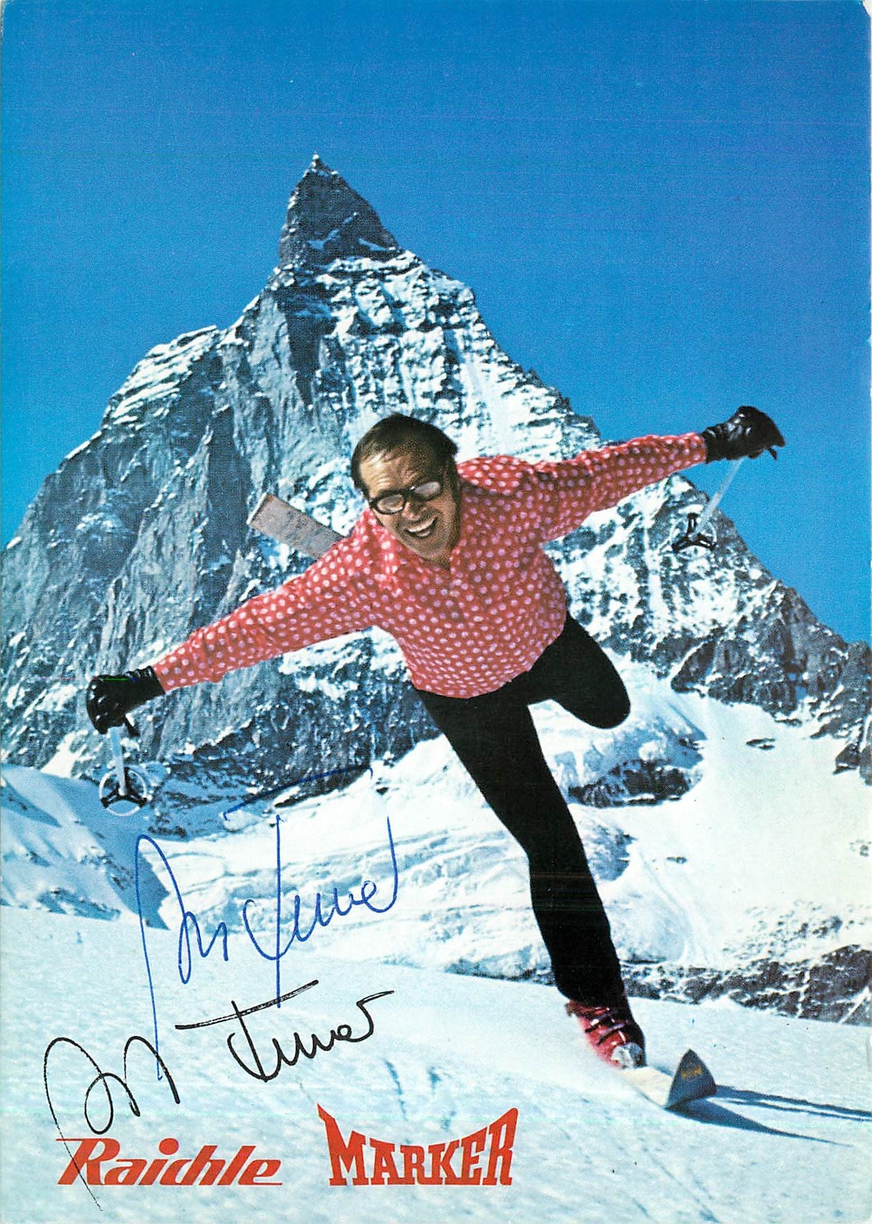 CPM Art Furrer Ski Akrobat auf Marker Sicherheits Skibindungen 