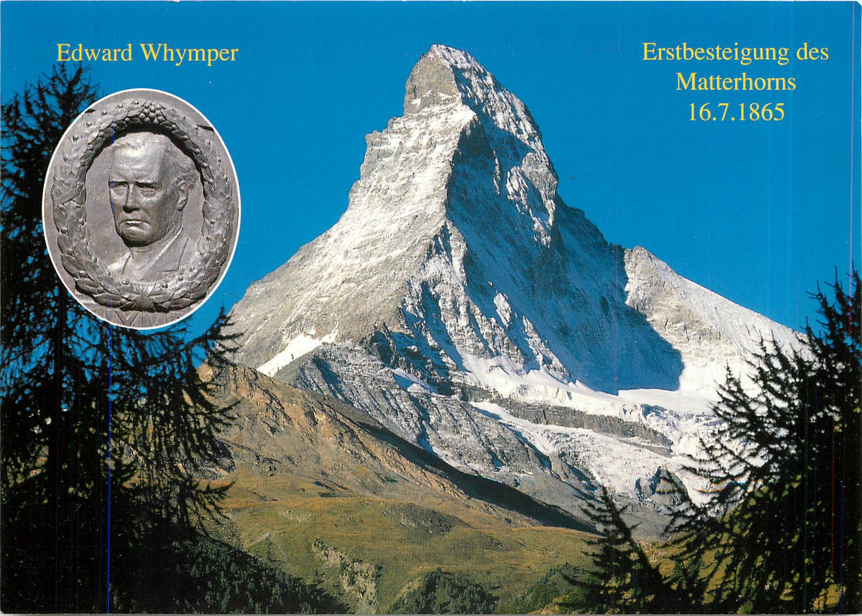 CPM Edward Whymper Erstbesteigung des Matterhorns 