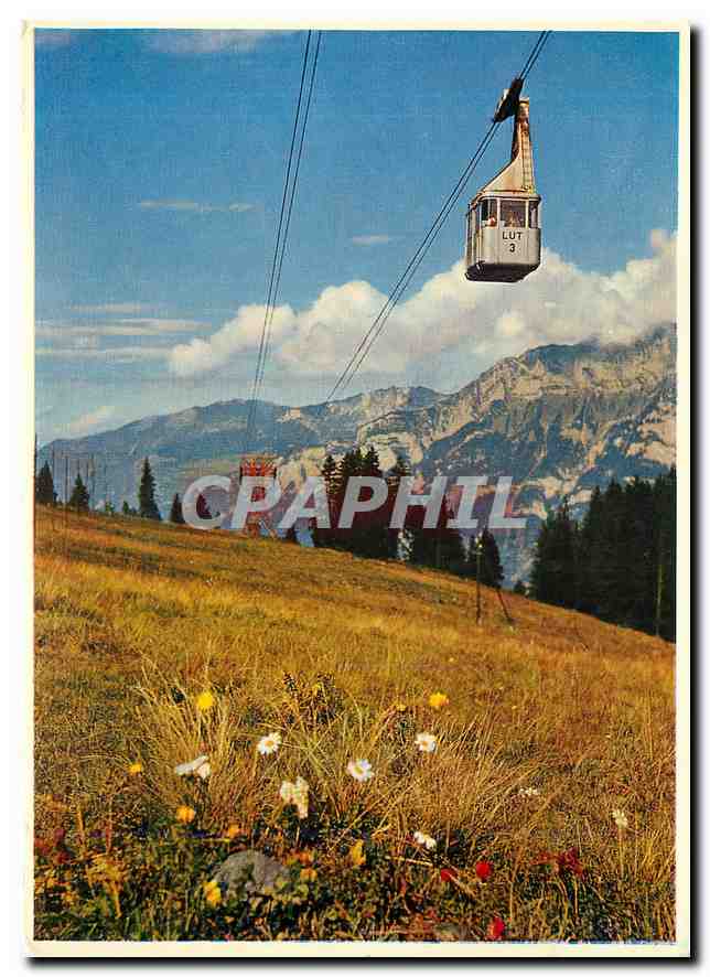 CPM Luftseilbahn Unterterzen Tannenbodenalp 