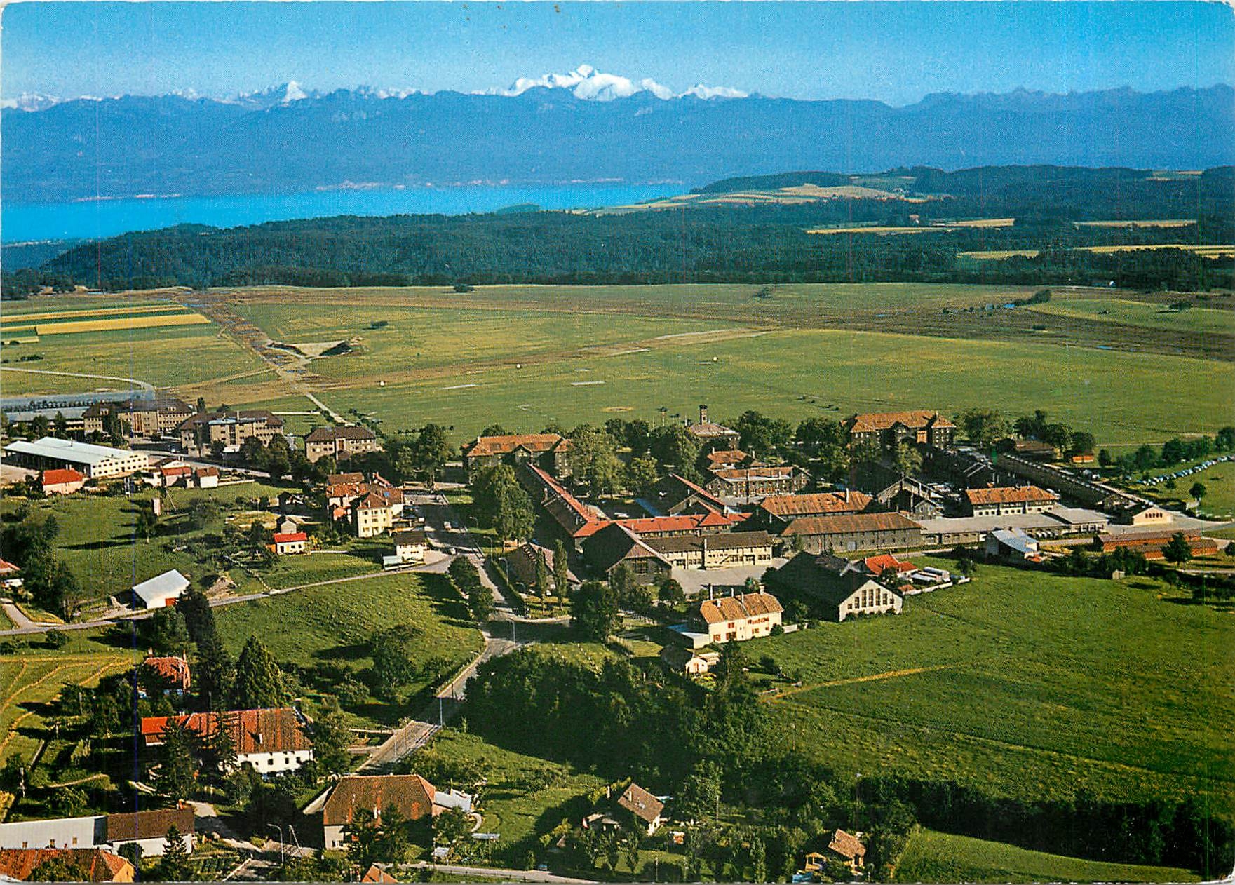 CPM Biere Les Casernes et le Mont Blanc 