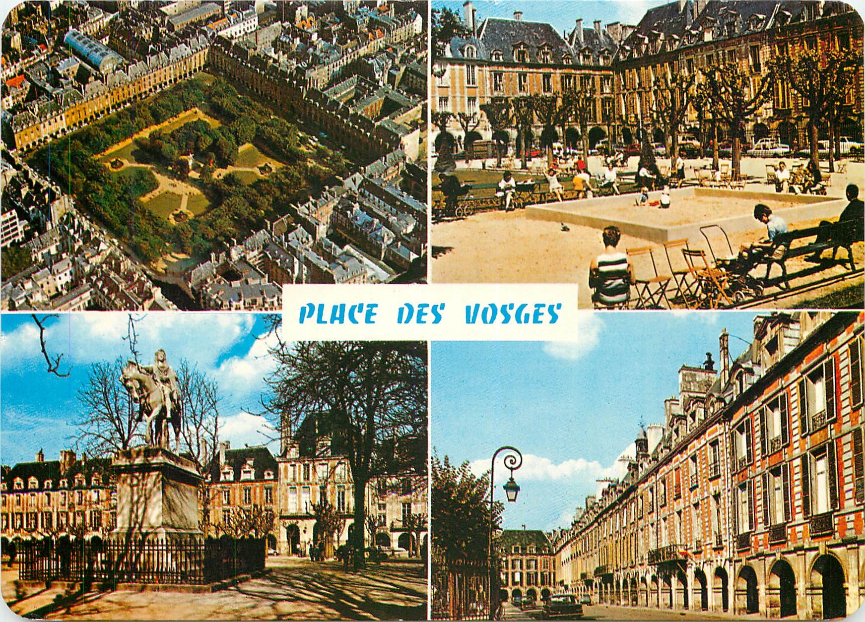 CPM Place des Vosges 