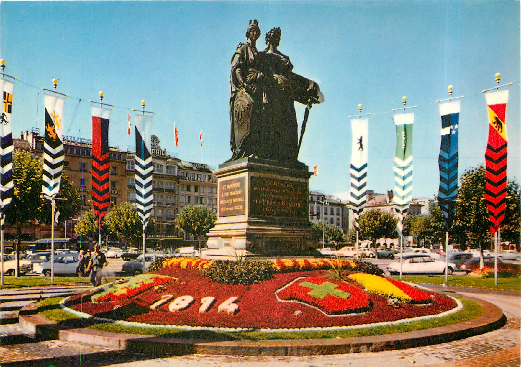 CPM Geneve Monument National 