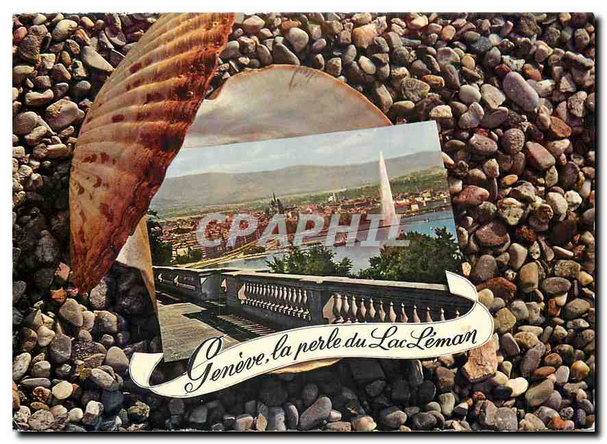 CPM Geneve la perle du Lac Leman 