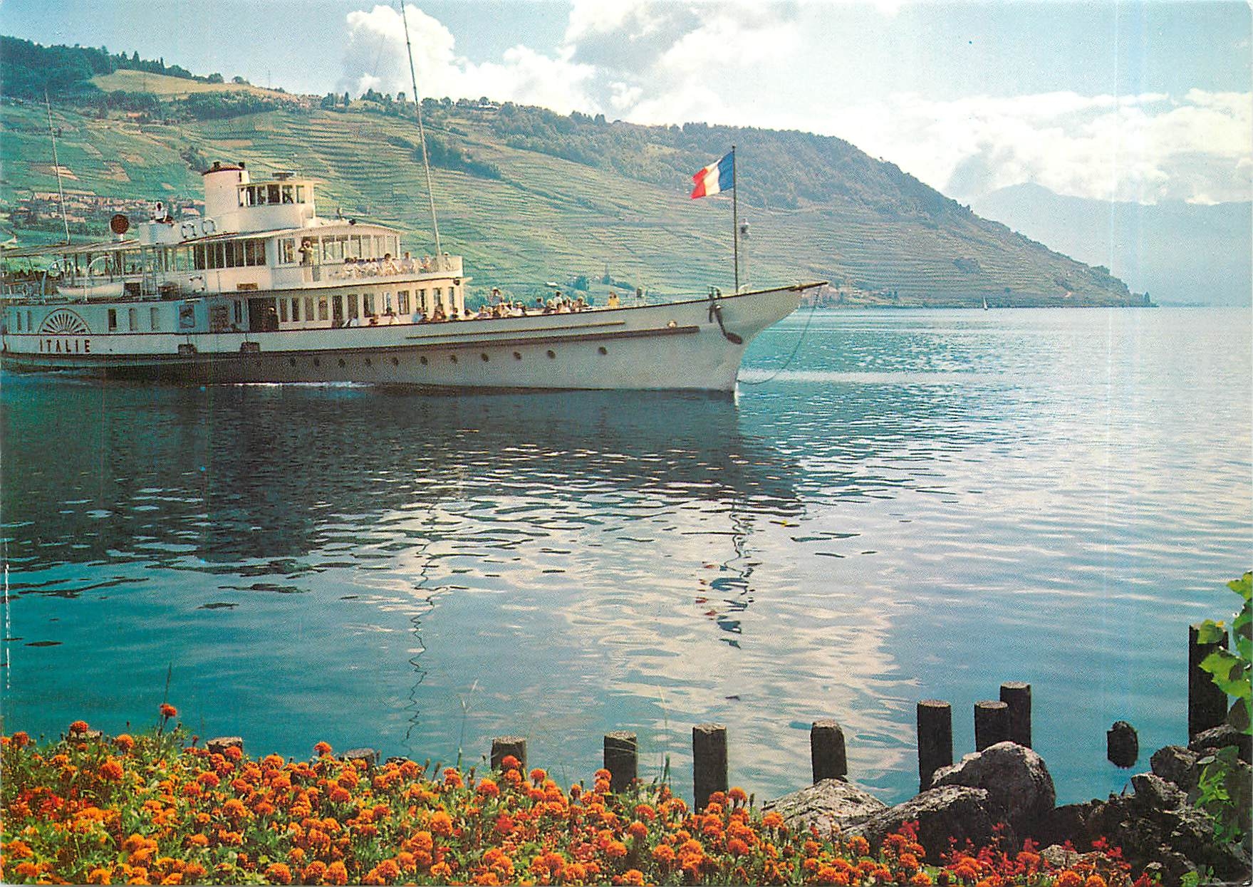 CPM Lac Leman Schon ist's zum und auf dem Genfersee zu fahren 