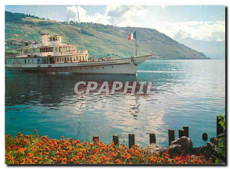 CPM Lac Leman Schon ist's zum und auf dem Genfersee zu fahren 