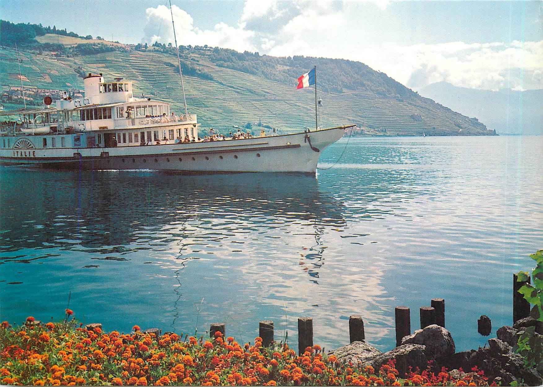 CPM Lac Leman Schon ist's zum und auf dem Genfersee zu fahren 