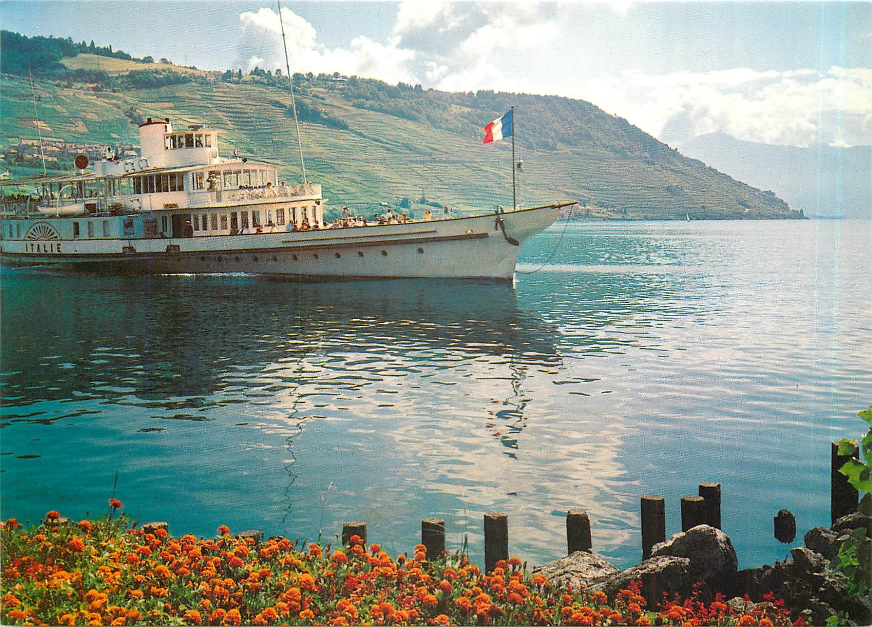 CPM Lac Leman Schon ist's zum und auf dem Genfersee zu fahren 