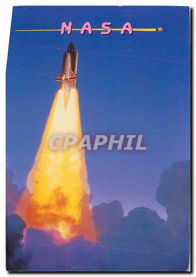 CPM NASA Space shuttle lift off from Kennedy Space Center Florida 
