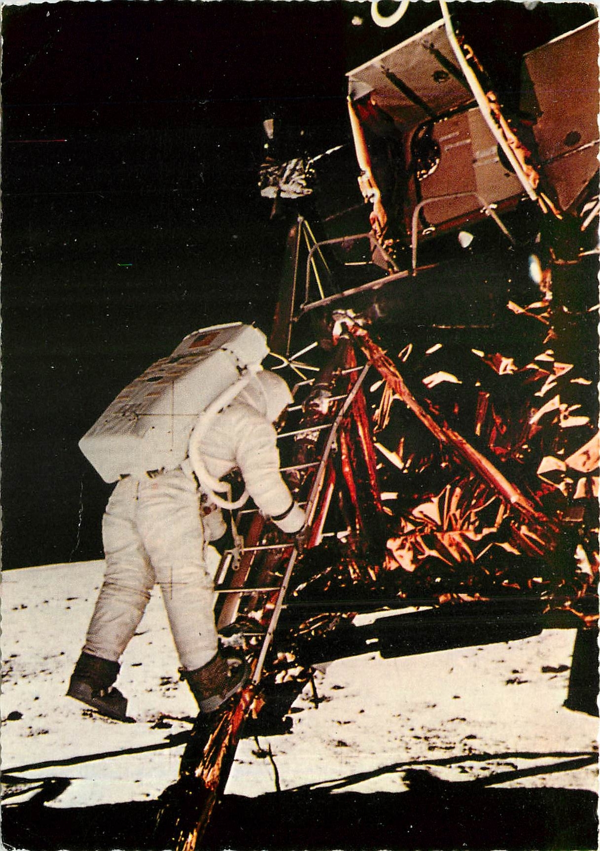 CPM 21 Juli 1969 Des Ereignis des 20 Jahrhunderts Menschen auf dem Mond 