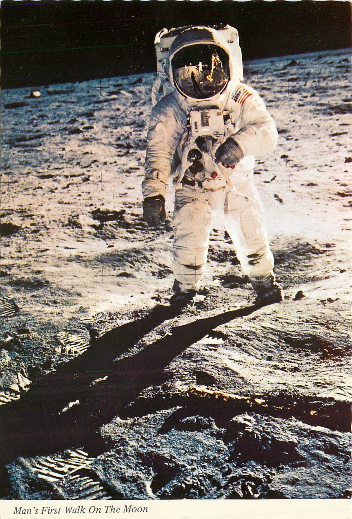 CPM Man's First Walk on the Moon Apollo 11 Moon Landing July 20 1969 
