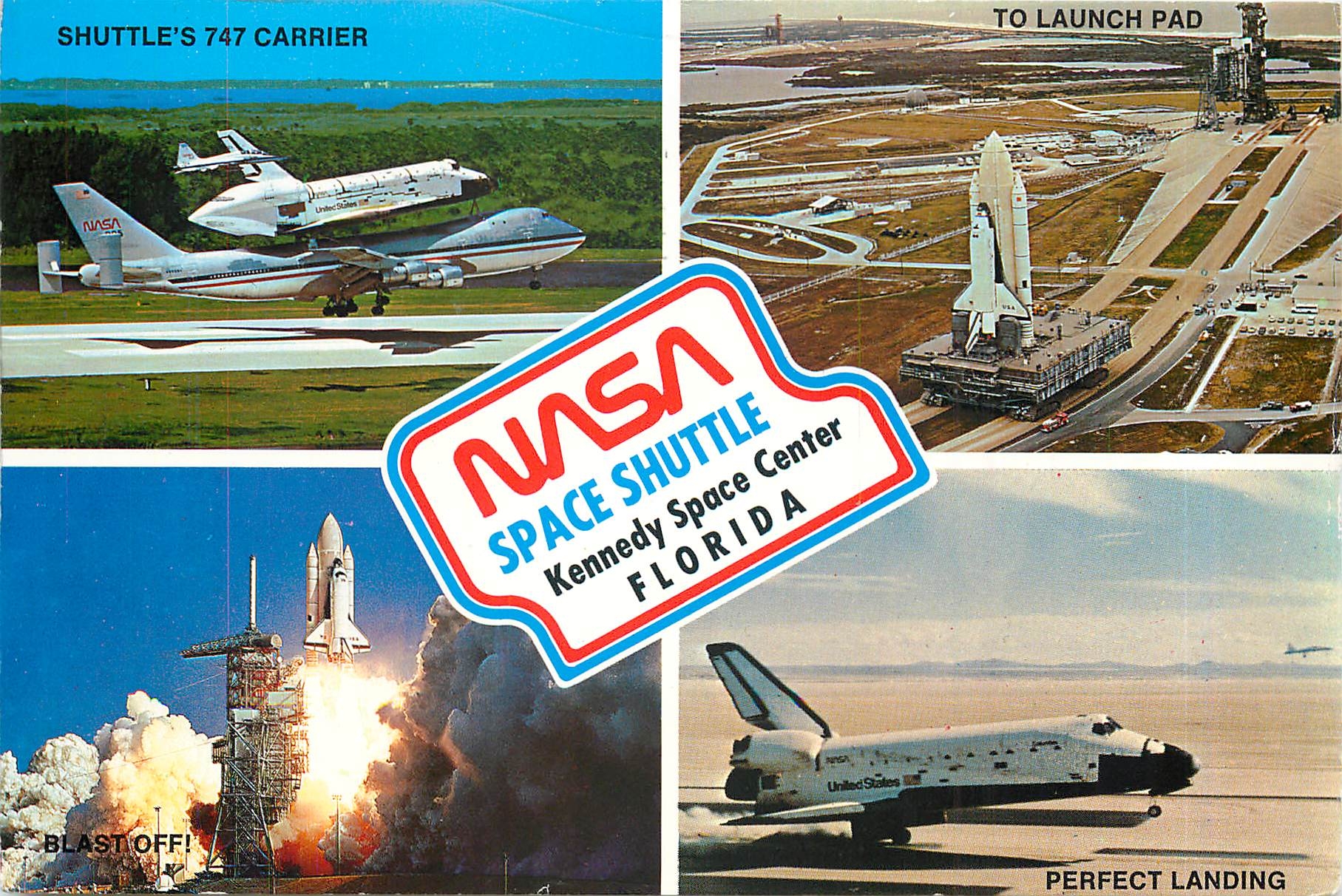 CPM Shuttle 747 Nasa Space Shuttle Kennedy Space Center Florida 
