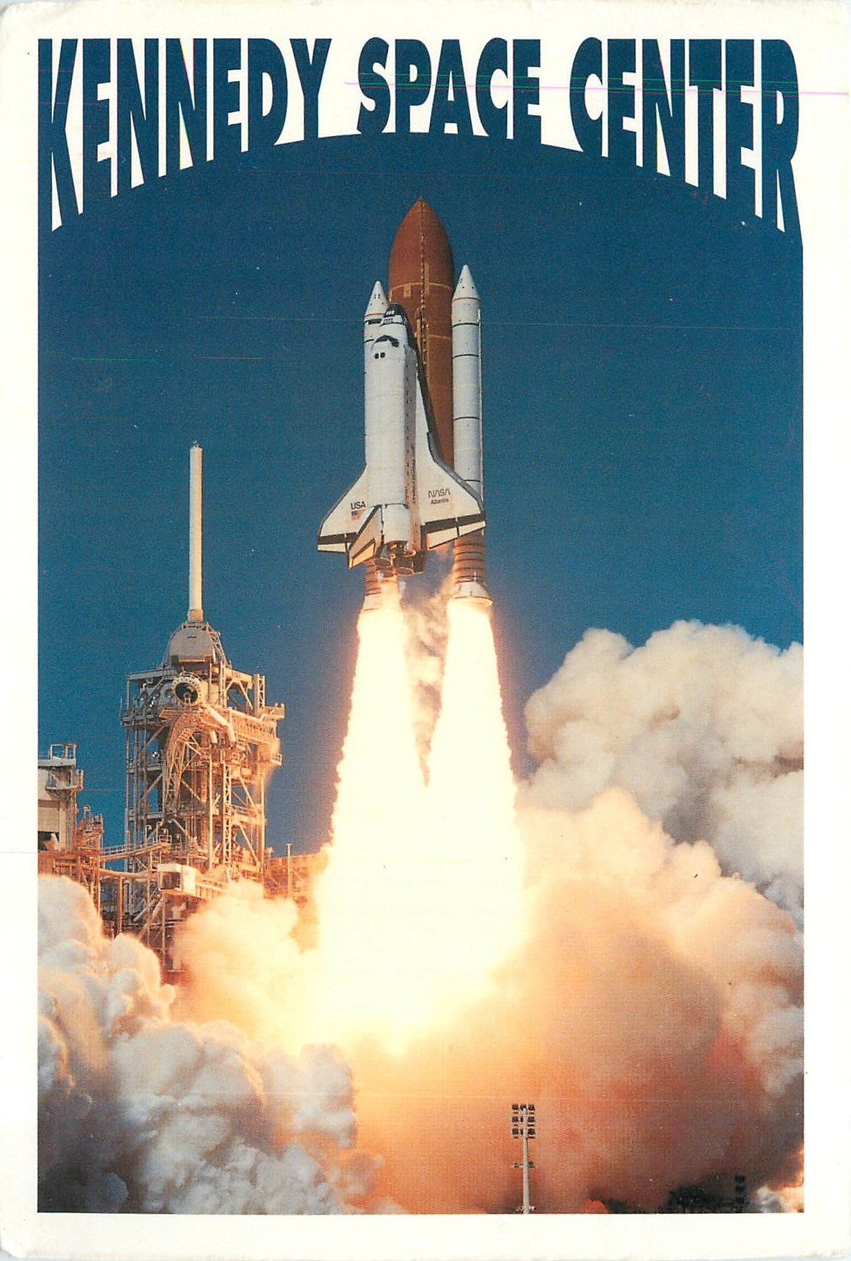 CPM Kennedy Space Center Space shuttle blast off from Kennedy Space Center 