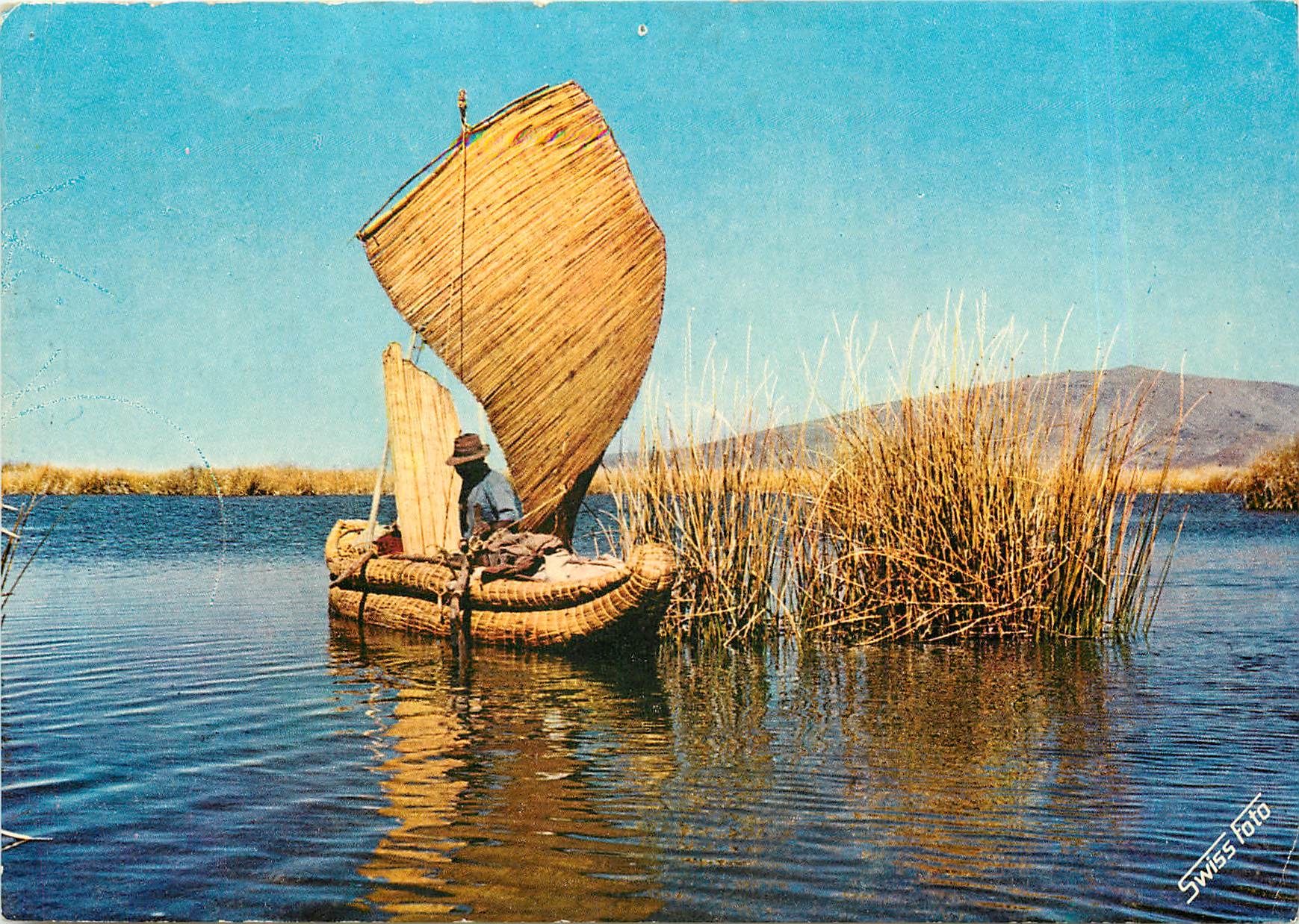 CPM Puno Balsa de los Uros en el Lago Titicaca 