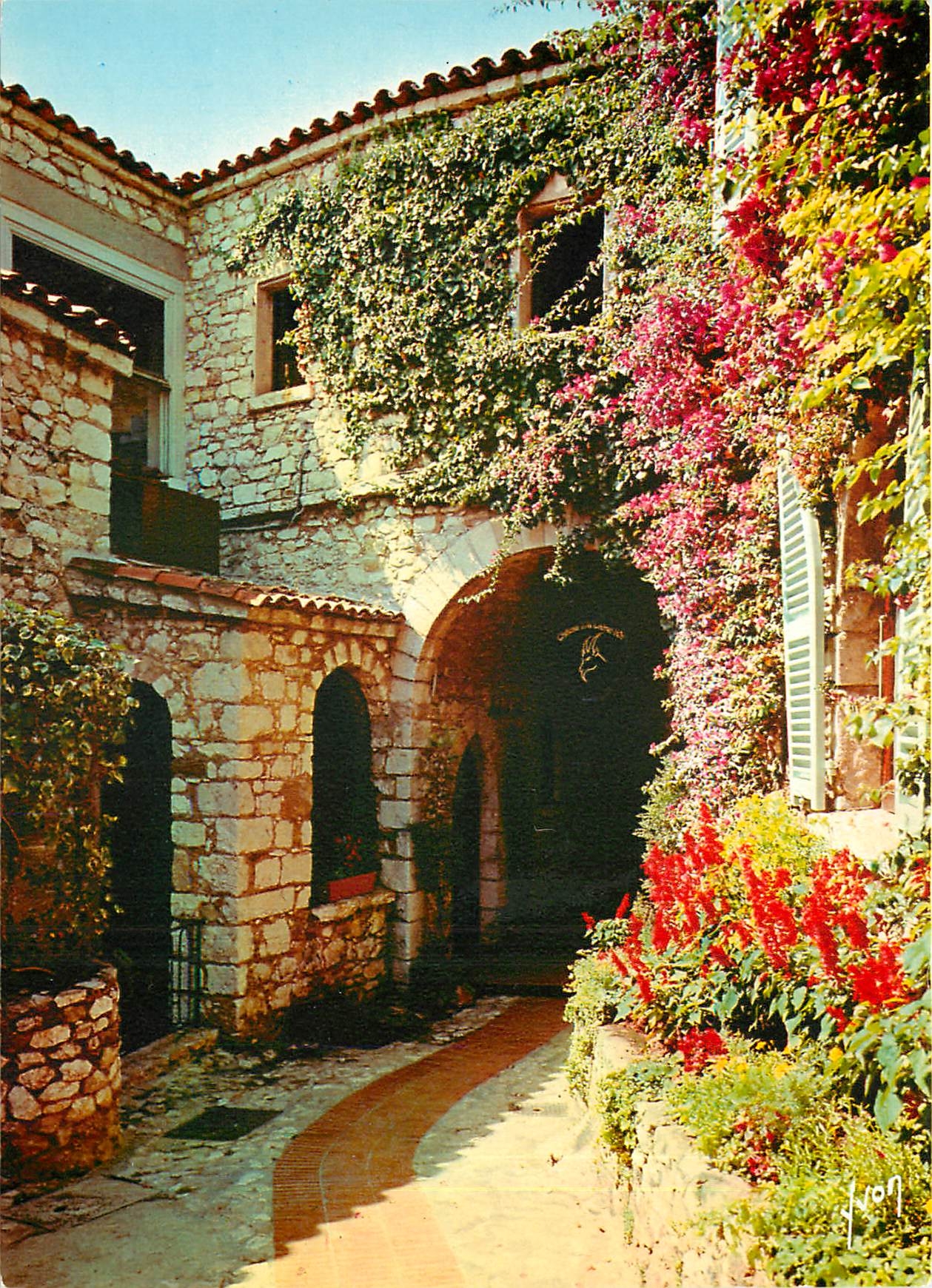 CPM La Cote d'Azur miracle de la nature Eze Alpes Maritimes La Chevre d'Or 