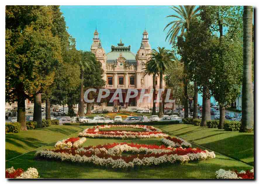 CPM Principaute de Monaco Monte Carlo Le Casino et les Jardins 