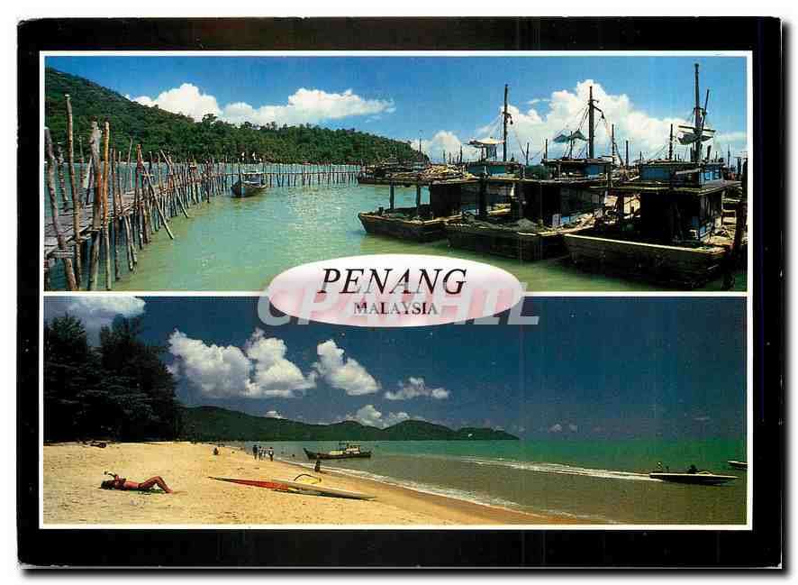 CPM Penang Malaysia Penang Coastal Scenes 