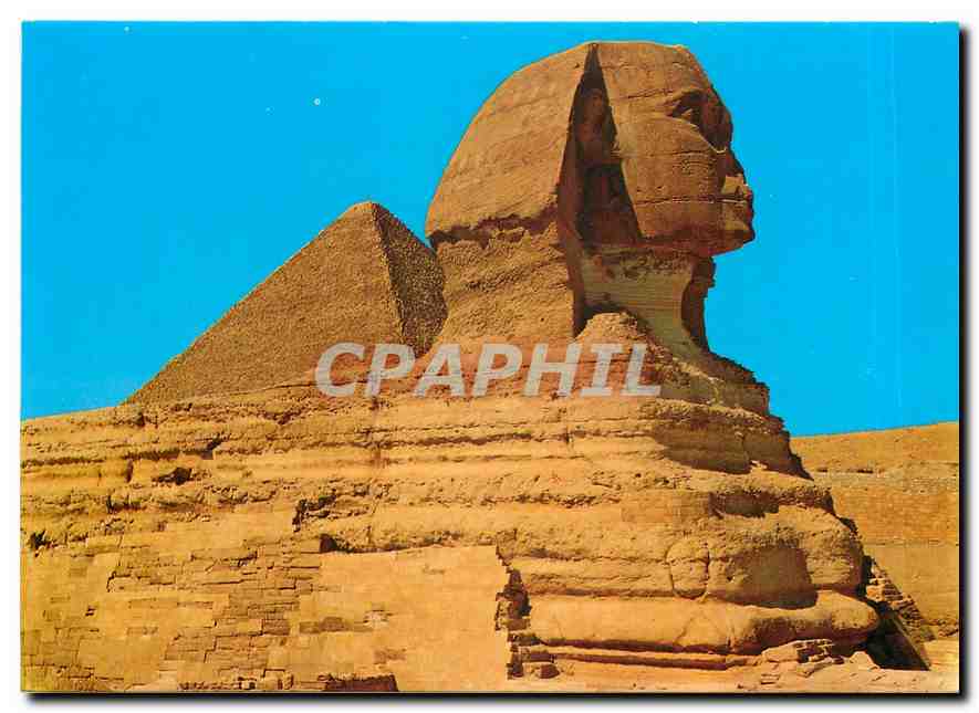 CPM Giza The Great Sphinx and the Pyramid of Kephre 