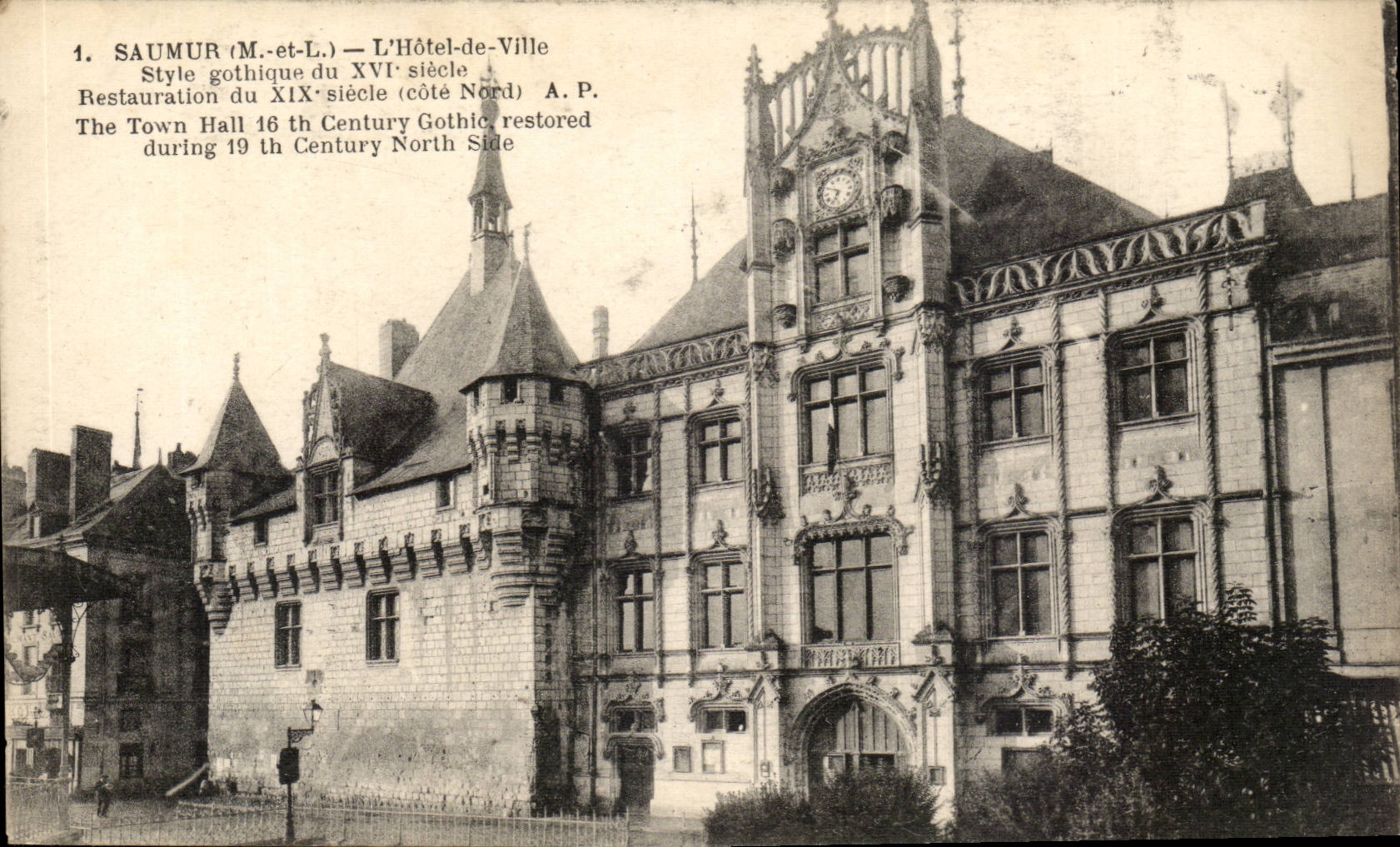 Saumur CPA L'hotel de ville 